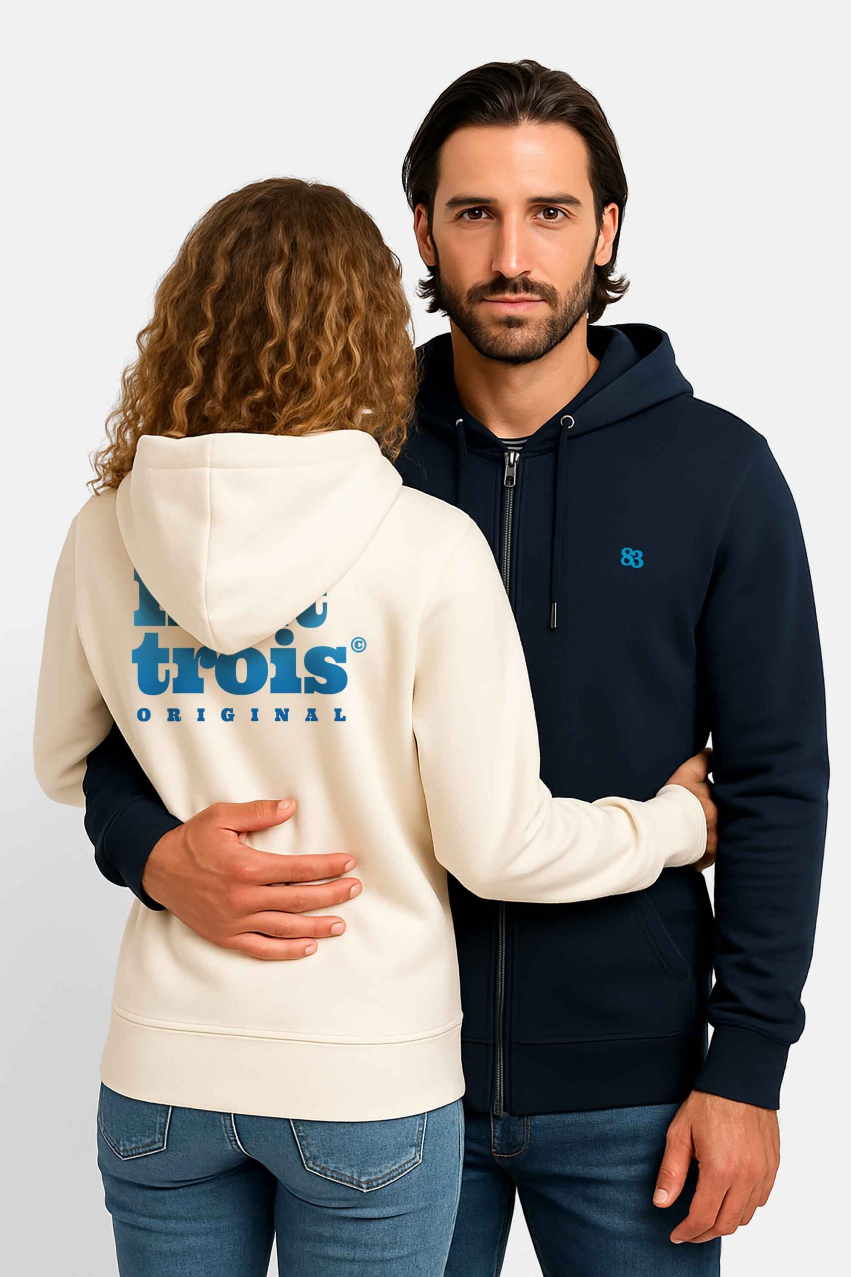 Hoodie zippé The One