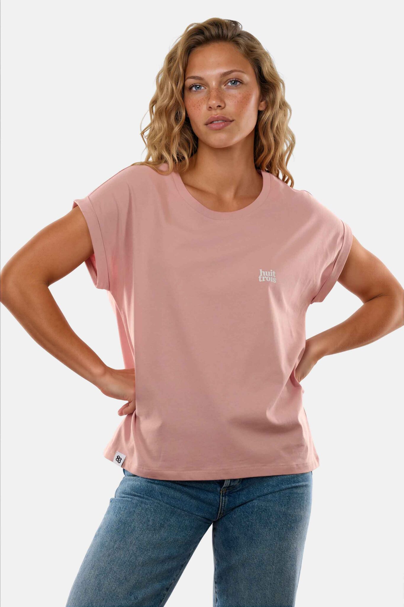 Tee-Shirt Original 83 Femme Manches Revers